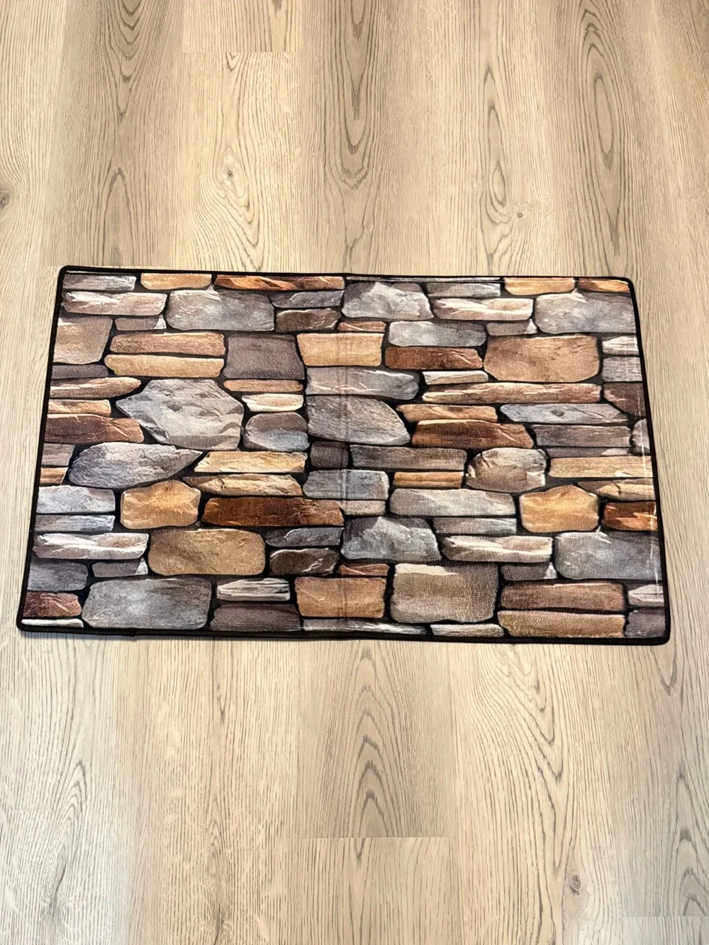 Stone Pattern Floor Mat